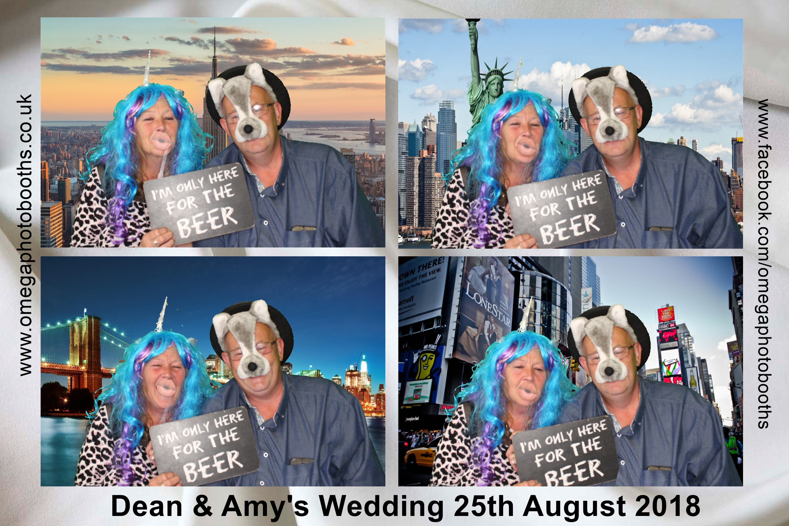 Dean & Amy's Wedding | View more photos from the event at gallery.omegaphotobooths.co.uk/u/Omega-Photobooths/Dean-Amys-Wedding